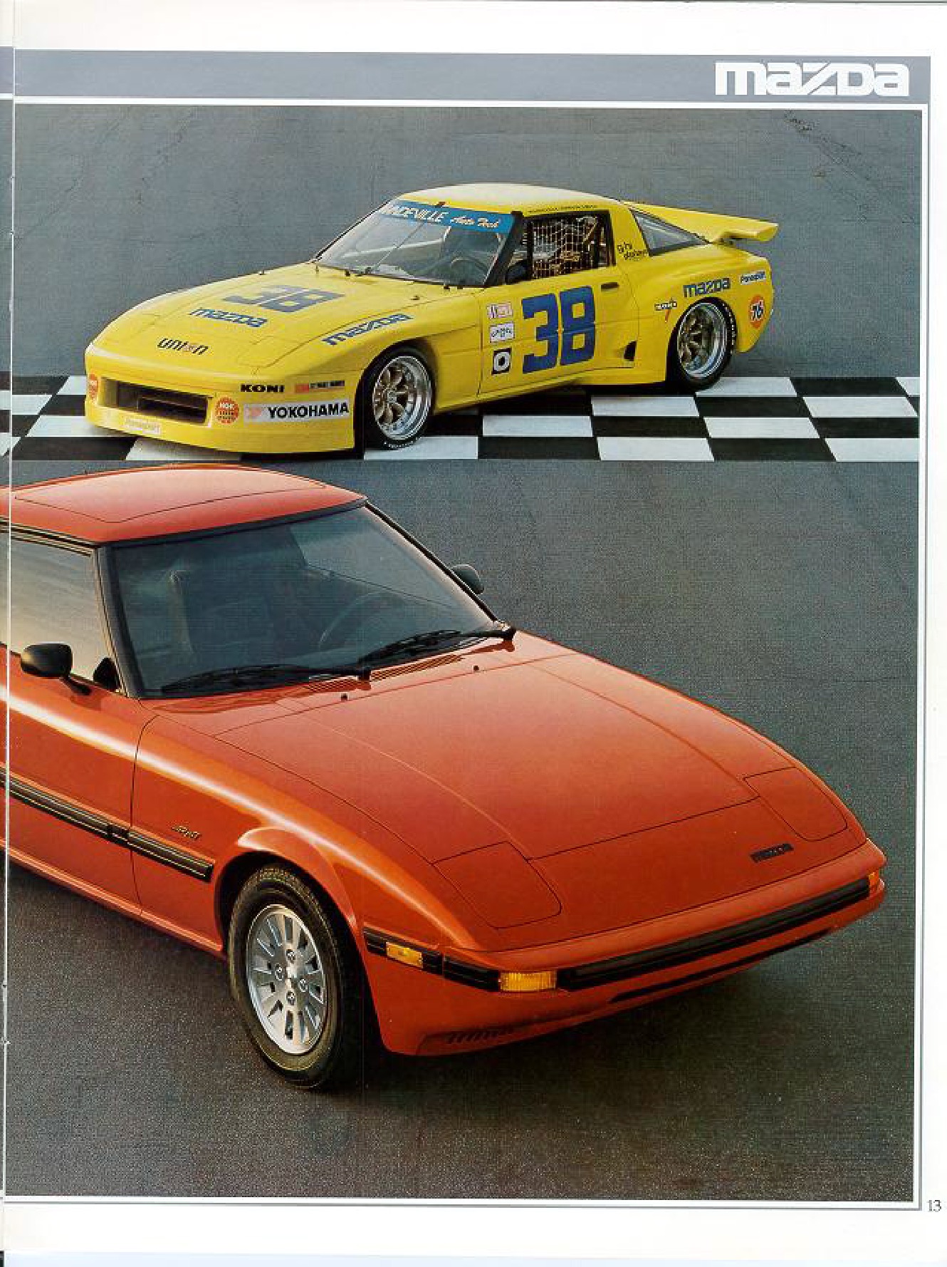 1985 Mazda RX-7 Brochure Page 13